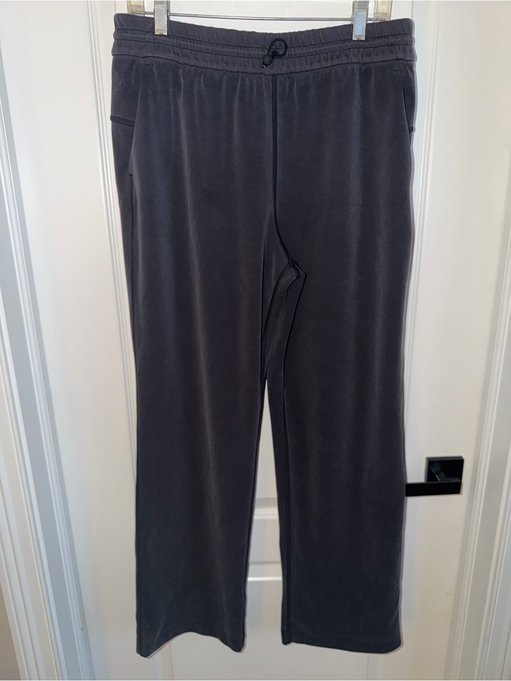 Lululemon Women’s Size 12 Black Half Zip Pullover Wide Leg Pants Set - Picture 11 of 12